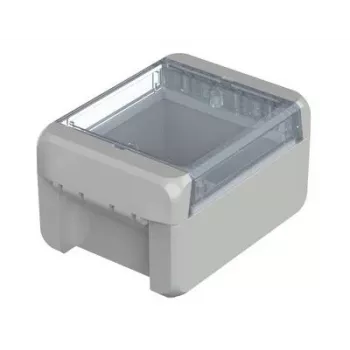 Caixa de parede BOPLA EUROMAS II, policarbonato, cinzento-claro (RAL 7035), 113 x 80 x 60 mm, IP65, IK07, UL 94 V-0 96022125