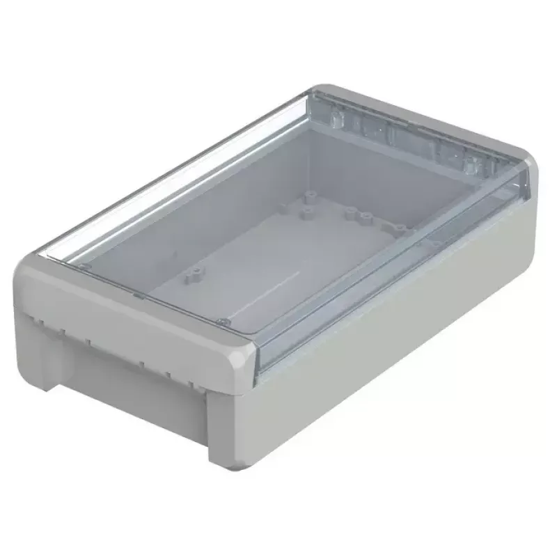 Caixa de parede BOPLA EUROMAS II, policarbonato, cinzento-claro (RAL 7035), 60x125x231 mm 96025225