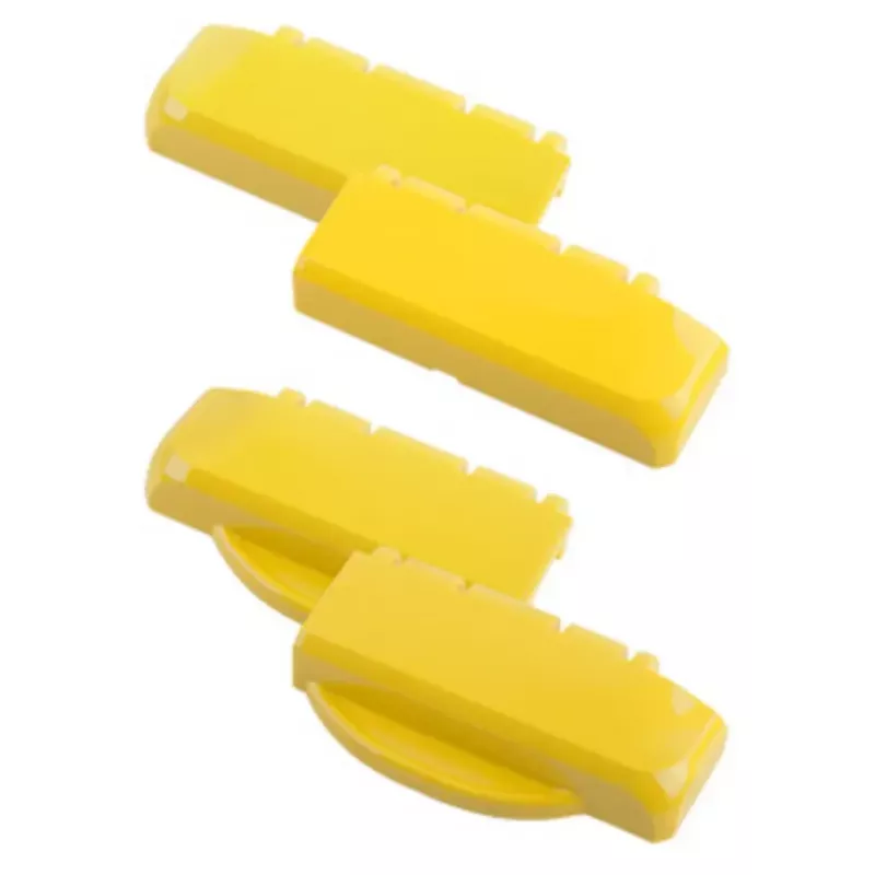 Bopla B SC HB PC-V0-1023 Fecho de dobradiça, policarbonato, amarelo trânsito, 100 x 27 x 48,3 mm 96910003