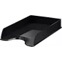 LEITZ Esselte Fusion Bandeja de correspondência A4, preto, empilhável, pack de 10 (623692)