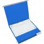 BOI Dokutech Processo de paciente pasta suspensa, 4 anéis Economy Click-Line, azul, A4, 30 mm lombada 9109-00001-B