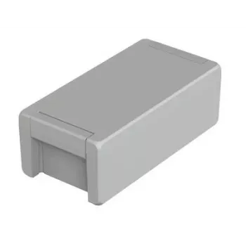 Bopla BA 241309 7035 Caixa universal 259 x 128 x 90 mm Alumínio Cinzento-claro RAL 7035 00115235