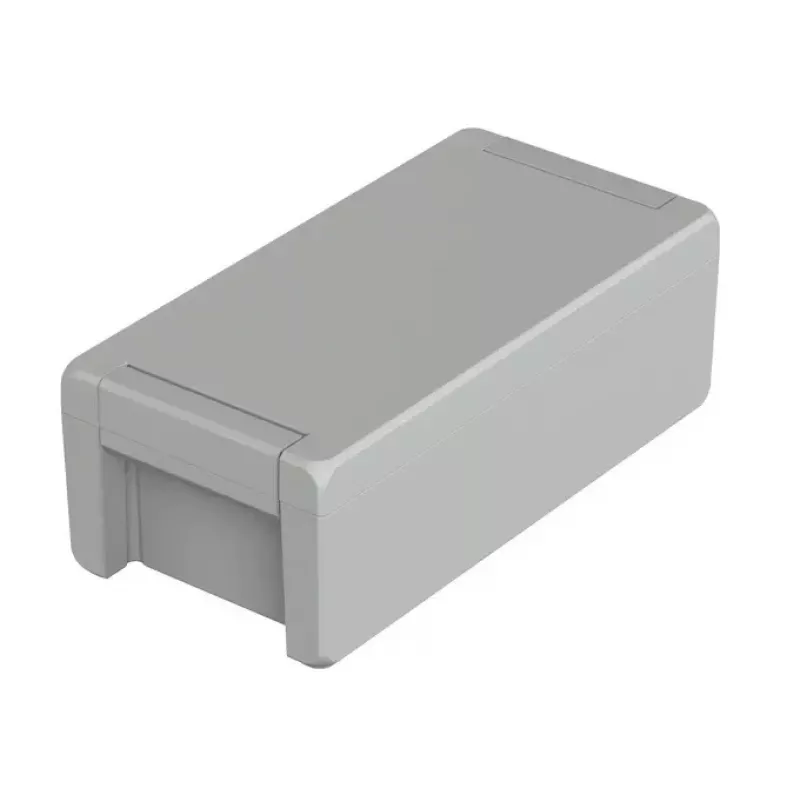 Bopla BA 241309 7035 Caixa universal 259 x 128 x 90 mm Alumínio Cinzento-claro RAL 7035 00115235