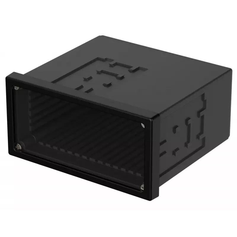 Bopla NGS 9408 UNINORM Caixa de encastrar, 96 x 48 x 85 mm, Preto RAL 9005 17940801.MT1