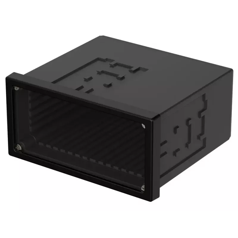 Bopla NGS 9408 UNINORM Caixa de encastrar, 96 x 48 x 85 mm, Preto RAL 9005 17940801.MT1