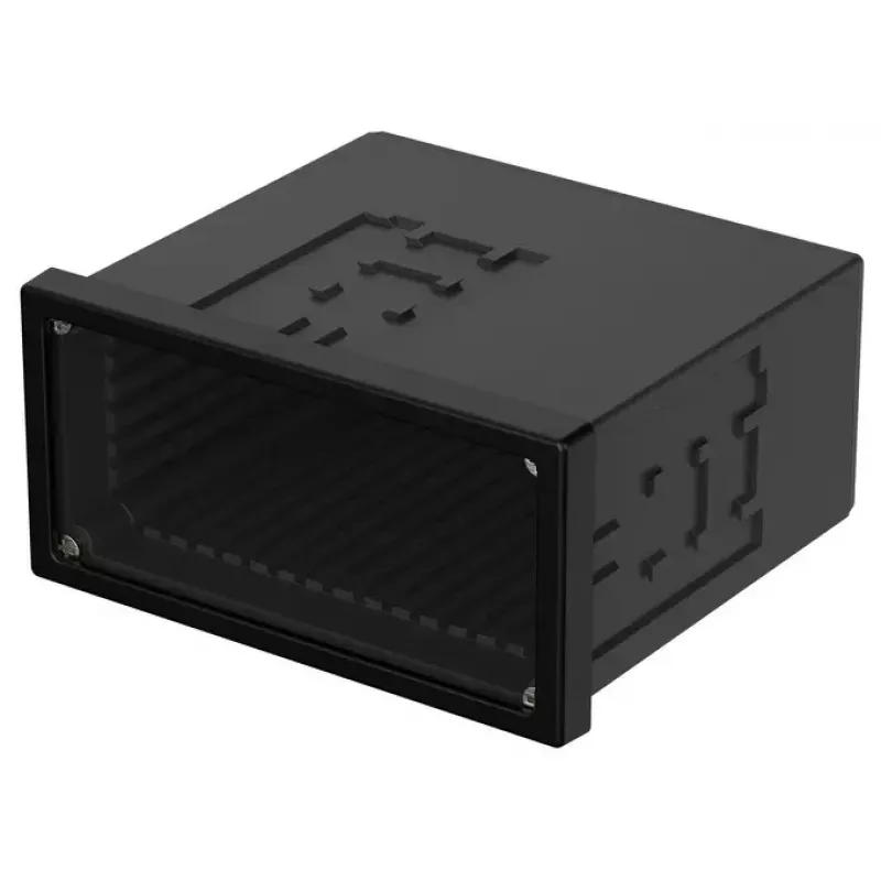 Bopla NGS 9408 UNINORM Caixa de encastrar, 96 x 48 x 85 mm, Preto RAL 9005 17940801.MT1