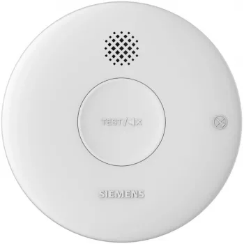 Siemens Delta Reflex Detetor de fumo com bateria de lítio de 10 anos 5TC12928