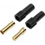 Reely XT150 Conjunto de conectores banhados a ouro, 150A, Preto XT150 Preto
