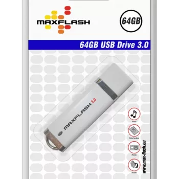Pen USB 3.0 Highspeed MEMORYSOLUTION MAXFLASH 64GB, Retail