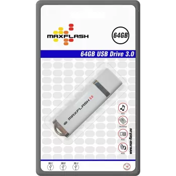 Pen USB 3.0 Highspeed MEMORYSOLUTION MAXFLASH 64GB, Retail