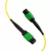 Cabo patch MTP APC OS2 monomodo 48 fibras EFB MTPF48MTPFOS2-25-A, 25 m, amarelo