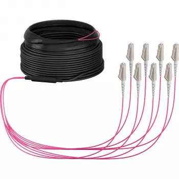 Cabo trunk U-DQ ZN BH OM4 8G 1x8 LC-LC EFB Elektronik 10 m Dca LSZH O8322S10OM4