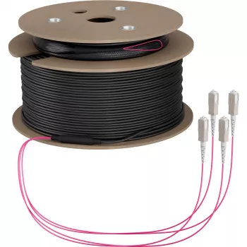 EFB Elektronik cabo trunk U-DQ ZN BH OM4 4G 1x4 SC-SC 90m Dca LSZH - 90 m O8301S90OM4