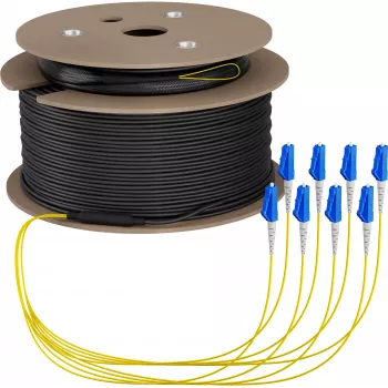 EFB Elektronik cabo trunk OS2 8 fibras LC-LC 120m LSZH Dca O8322S120OS2