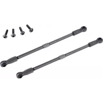 Reely RE-6538521 conjunto de braços transversais superior/inferior dianteiros e varões