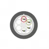 INFRALAN U-DQ(ZN)BH OS2 48E (4x12) Eca 5000N LSZH preto 11,2mm cabo de fibra ótica G657A1 54448.1D-E5