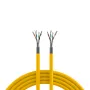 INFRALAN Cat.7A 1250 AWG22 S/FTP 4P CPR Dca 25Gbit/s ready amarelo colza RAL1021, 500m 999833.500-CPR