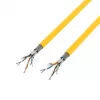 INFRALAN Cat.7A 1250 AWG22 S/FTP 4P CPR Dca 25Gbit/s ready amarelo colza RAL1021, 500m 999833.500-CPR