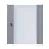 EFB Elektronik porta de vidro para armário de parede X-Rack 15U cinzento RAL7035 3/3 WGX-TUR15GR.G