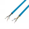 INFRALAN Cat.6A 500 MHz U/UTP cabo de instalação 4 pares, AWG23, CPR B2ca, RAL5015 azul, 305m 99960.305-CPR