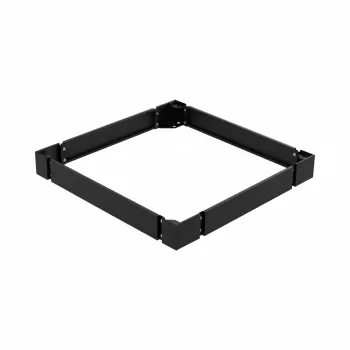 EFB PEL-SOK88VV.TS Base para armário de 800 mm de largura, 100 mm de altura, preto
