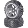 Reely 1:10 Buggy Rodas completas Rally Design perfurado Cinzento 4 unid. (RE-6549729)
