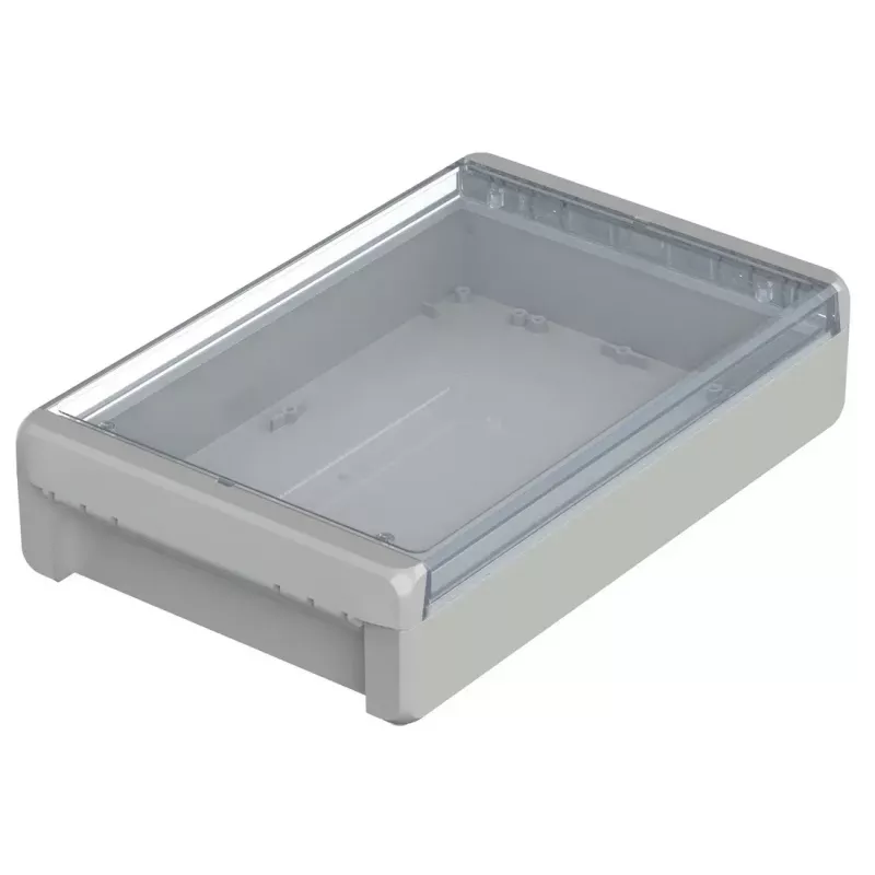 BOPLA CombiNorm-Connect caixa de parede, policarbonato, cinzento-claro (RAL 7035), 271 x 170 x 60 mm, IP65, IK08, UL 94 V-0 96026325