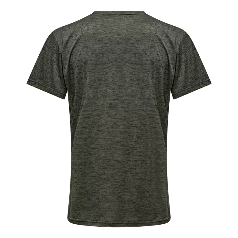 T-shirt de manga curta Salewa Puez Melange Dry dark olive melange M