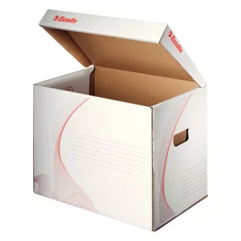 Caixa de arquivo Leitz 128911 branca 398 x 280 x 302 mm (pack de 10)
