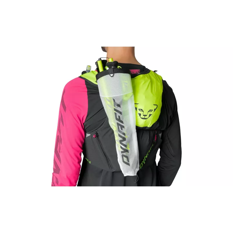 Colete Dynafit DNA 8 - Fluo Yellow/Black Out - XL