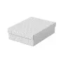Conjunto de 3 caixas de arrumação e oferta LEITZ Home M, branco, 100% cartão canelado reciclado, tampa removível 628284