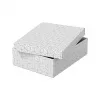 Conjunto de 3 caixas de arrumação e oferta LEITZ Home M, branco, 100% cartão canelado reciclado, tampa removível 628284