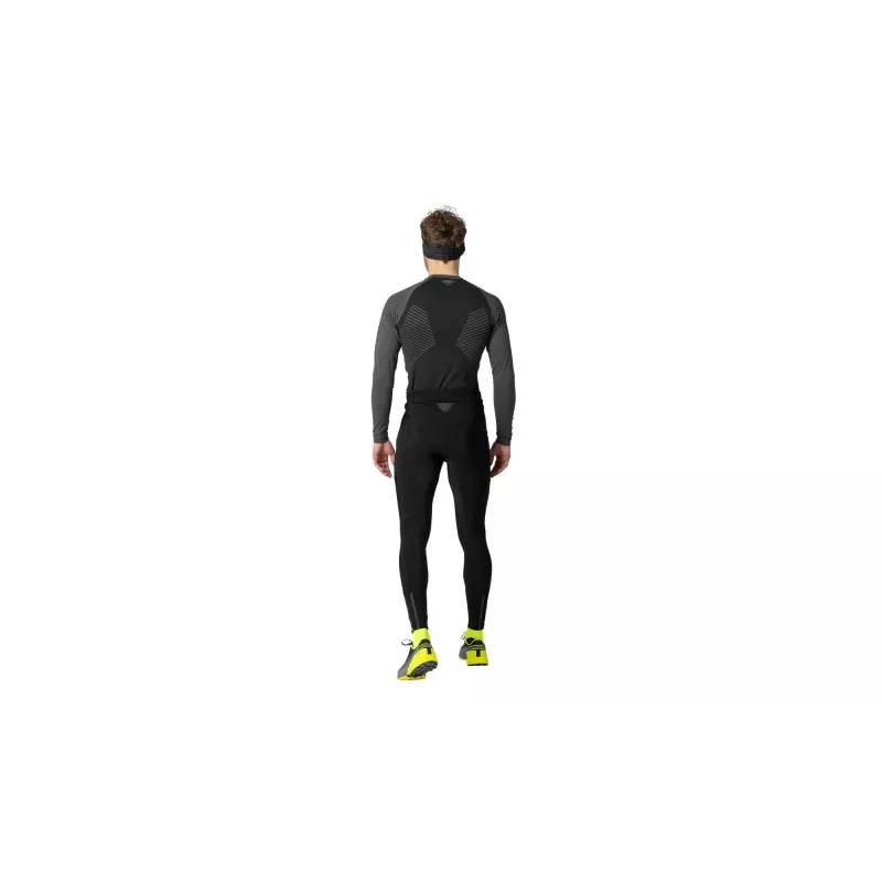 Calças de corrida de inverno Salewa Dynafit homem Black Out tamanho S