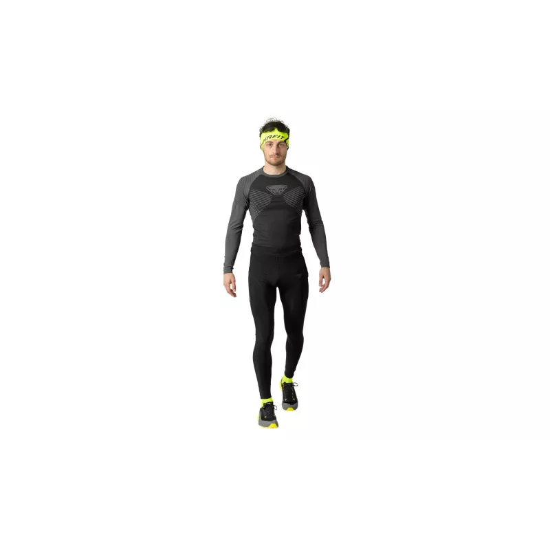Calças de corrida de inverno Salewa Dynafit homem Black Out tamanho S