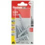 Bucha de fixação longa Fischer SXR 6 x 50 Z K NV com parafuso de cabeça escareada (PZ), 1 conjunto (503417)