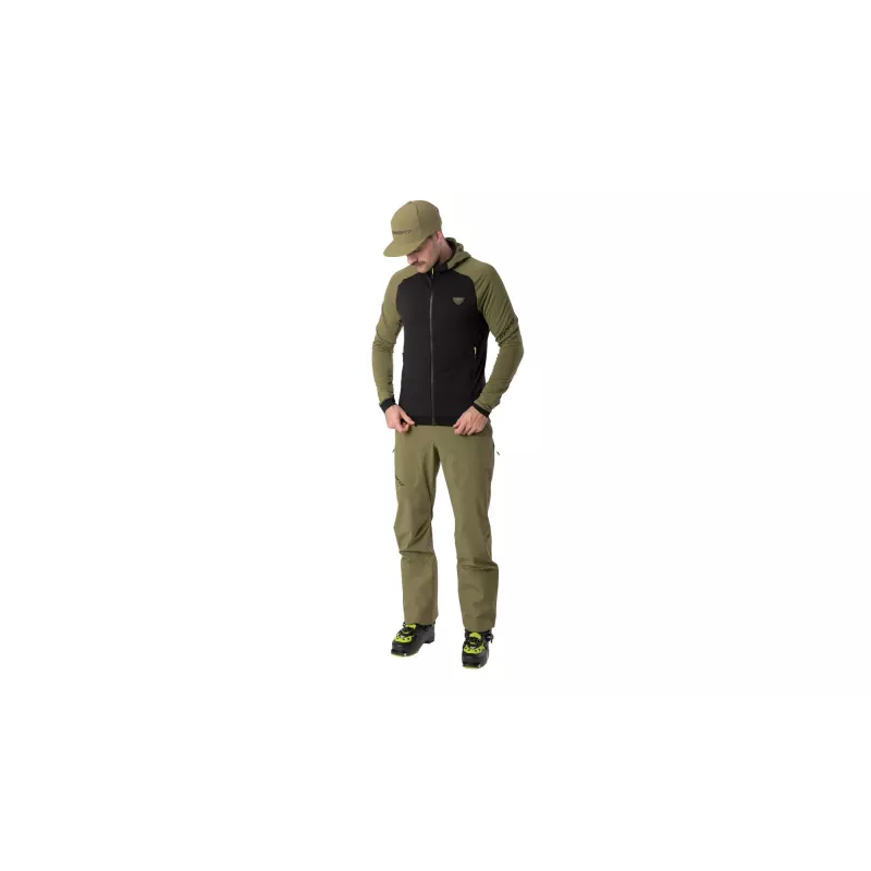 Casaco com capuz Dynafit Radical PTC homem verde-militar tamanho M