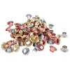 Rapid 5000409 Ilhós, 4 mm, cores sortidas, 100 peças