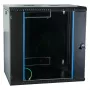Armário de parede EFB 19 polegadas 12U, fixo, monobloco, RAL 9005, profundidade 600 mm (691712VTS.60)