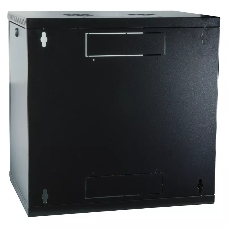 Armário de parede EFB 19 polegadas 12U, fixo, monobloco, RAL 9005, profundidade 600 mm (691712VTS.60)