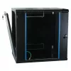 Armário de parede EFB 19 polegadas 12U, fixo, monobloco, RAL 9005, profundidade 600 mm (691712VTS.60)