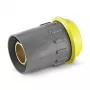 Adaptador de engate rápido Kärcher Professional EASY!Lock para limpadora a vapor, rosca fêmea M22 x 1,5 para rosca macho EASY!Lock, latão 2.115-000.0
