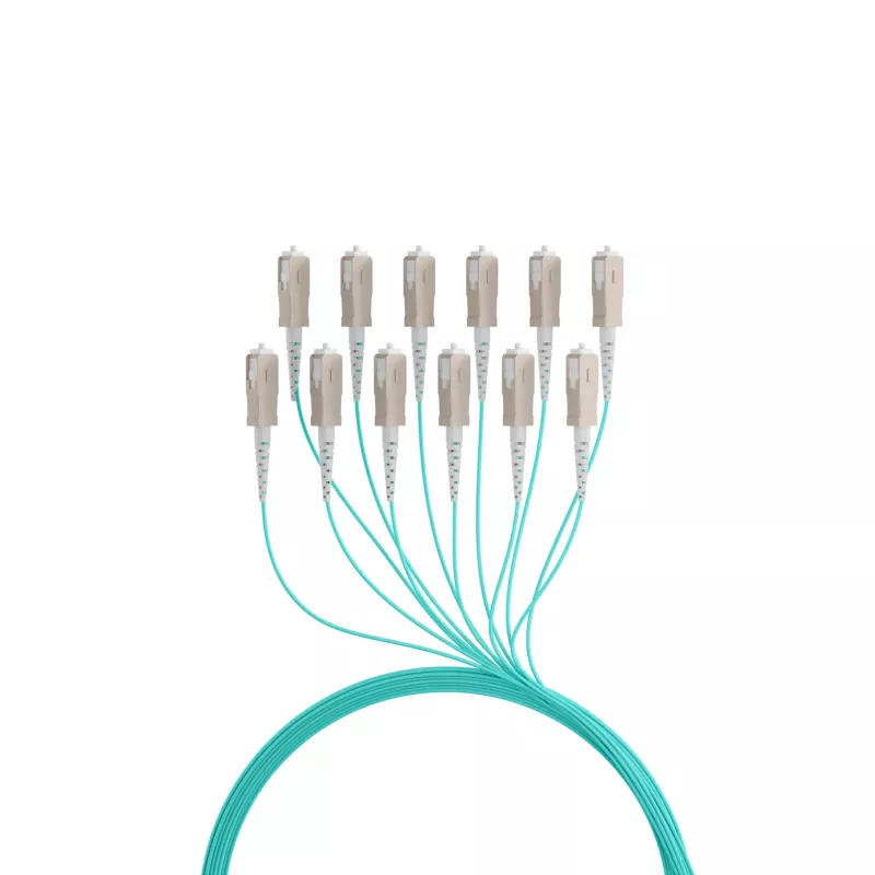 Cabo trunk EFB Elektronik U-DQ ZN BH OM3 12G 1x12 SC-SC 30 m Dca LSZH O8341S30OM3