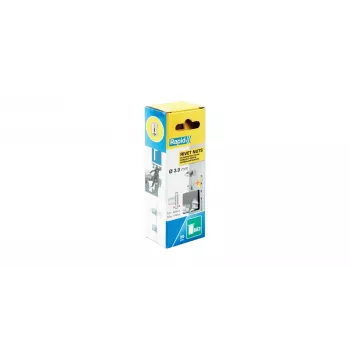 Porca rebitada RAPID TOOLS M3 aço cromado intervalo de aperto 0,5-1,5 mm, 1 unid. (5000670)