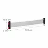 Rede de ténis de mesa RELAXDAYS com fixação por mola, preto 10025041_0