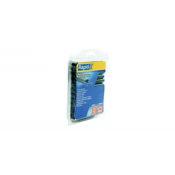 Agrafos para rede RAPID TOOLS VR22, revestidos a plástico cinzento, aço galvanizado, 1000 unid. 5001333