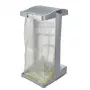 Sistema de contentor de resíduos KEEEPER Ole 35x40x75cm cinzento-claro prateado