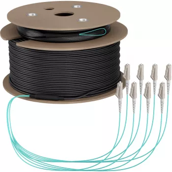 Cabo troncal EFB Elektronik U-DQ ZN BH OM3 8G 1x8 LC-LC 130m Dca LSZH - 130 m O8322S130OM3