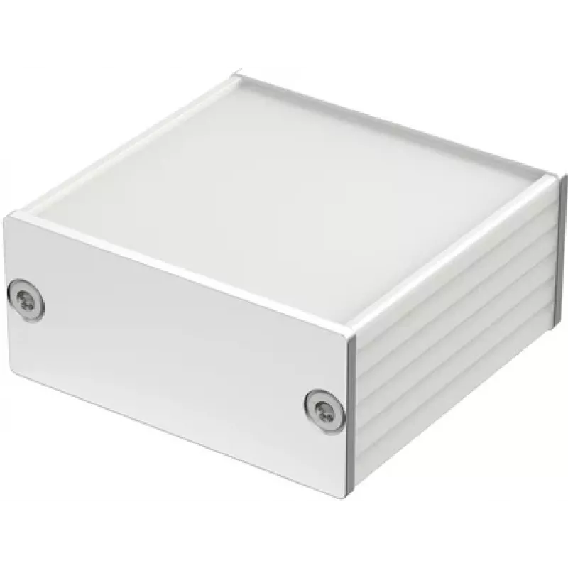 Caixa de perfil de alumínio Bopla Filotec F 524-50 55,3 x 24,4 x 50 mm anodizado 97153050.H
