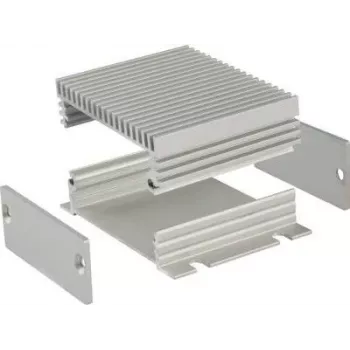Caixa de perfil de alumínio Bopla FILOTEC F 1048-220 KWL 105 x 48 x 220 mm, anodizado 97418220.H
