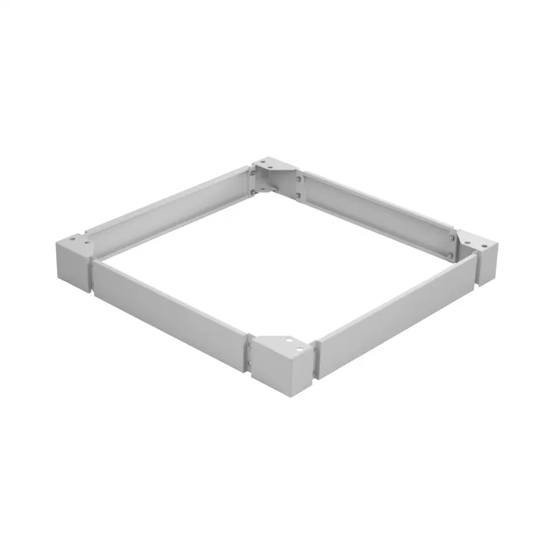 EFB Elektronik base para armários de rede 600x600mm, cinzento PEL-SOK66VV.GR
